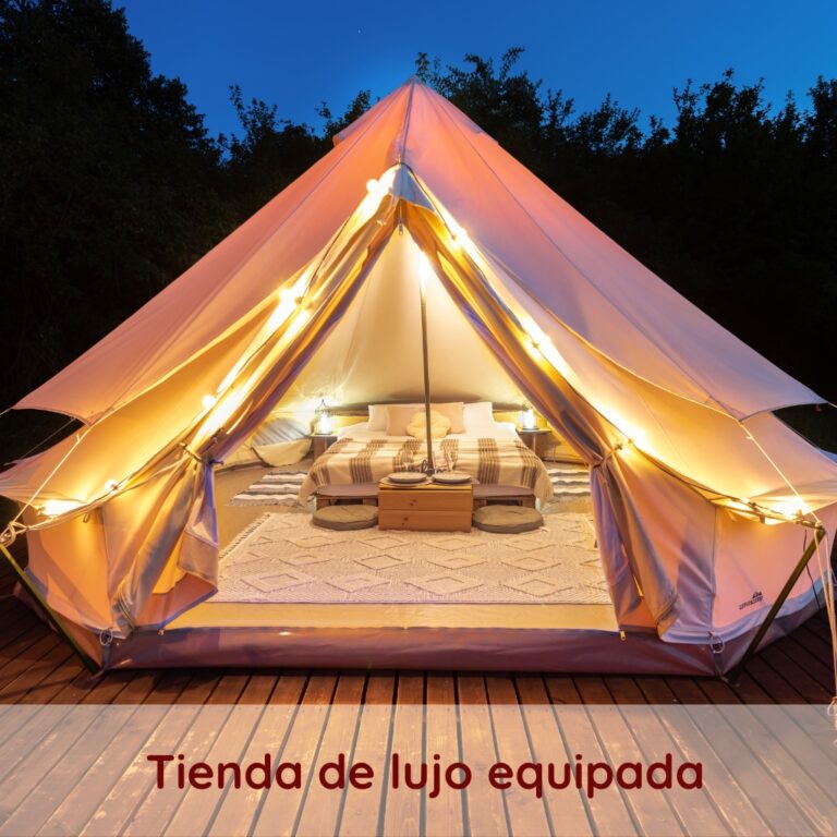 Rent a bell tent at Quinta da Cerejeira