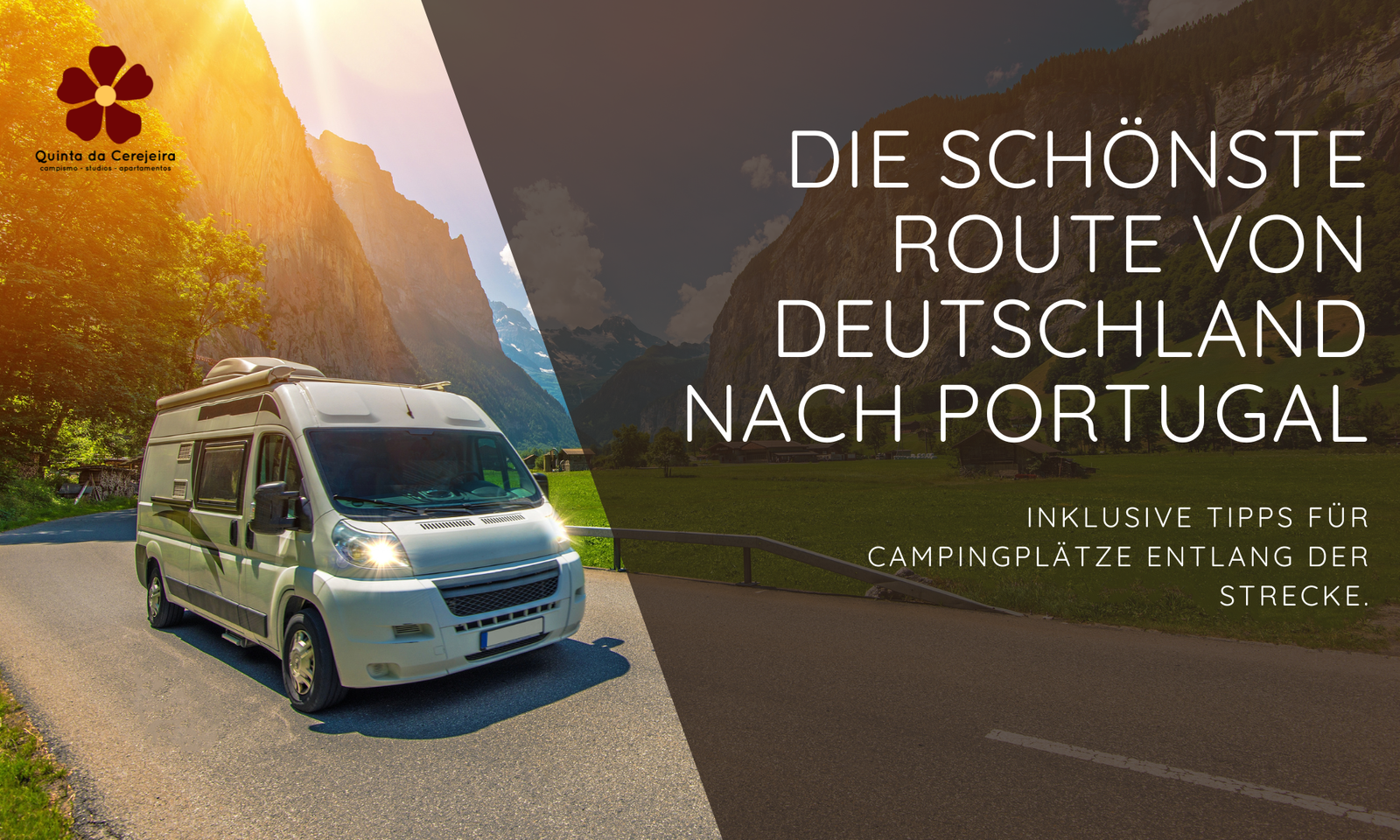 Die schönste Route von Deutschland nach Portugal